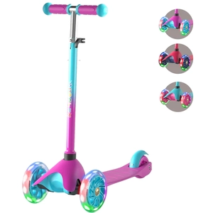 XJD Colorful Kids Scooter Pink