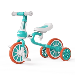 XJD 3-in-1 Toddler Tricycle Bike Green