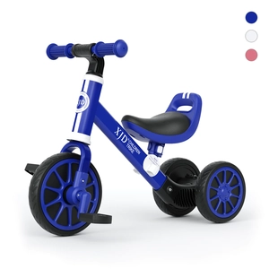 XJD 3-in-1 Kids Tricycle for 10 Months–3 Years