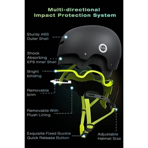XJD Kids Bicycle Helmet Black