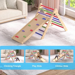 XJD Pikler Triangle Set 4-in-1 Montessori Toddler Climbing Toys