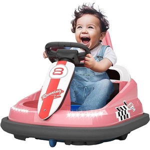XJD Toddler Bumper Car Pink