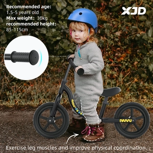 XJD Kids Balance Bike Beginner Toddler Bike No Pedal for 18M-5YO