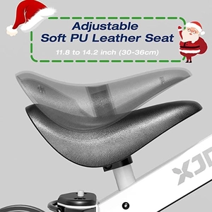 XJD 7-in-1 Kids Tricycle with Push Bar White