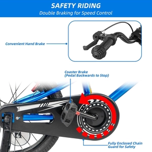XJD Boys Bike Blue