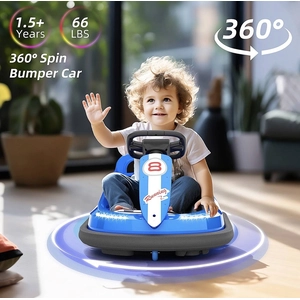 XJD Toddler Bumper Car Blue