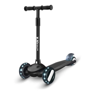 XJD 3-Wheel Kids Scooter Ages 3–8 Black