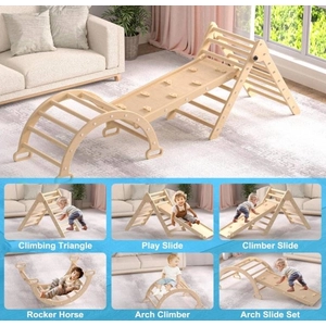 XJD 7-in-1 Toddler Triangle Set