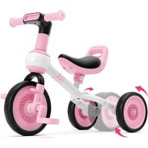 XJD Kids Tricycle Pink 3-in-1