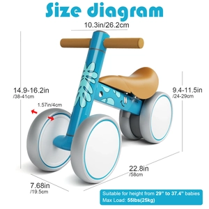 XJD Mini Bike 2 Blue Horse
