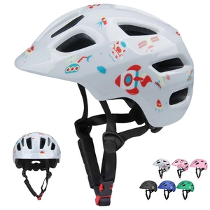 XJD White Astronaut Kids' Bike Helmet
