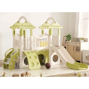 XJD 9-in-1 Toddler Slide Set Green