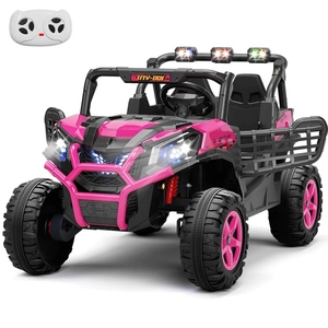 XJD Kids Electric Ride-On Truck Pink 12V/24V