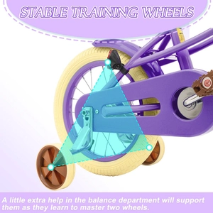 XJD Kids Bike Purple
