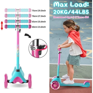XJD Colorful Kids Scooter Light Green