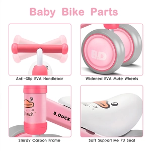 XJD Mini Bike Pink Duck