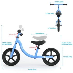 XJD Children's Adjustable Handlebar Balance Bike