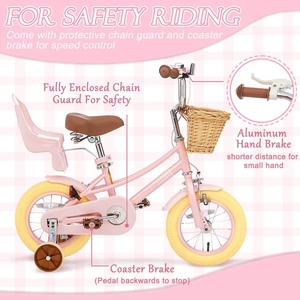 XJD Kids Bike Pink