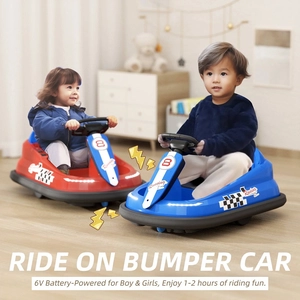 XJD Toddler Bumper Car Blue