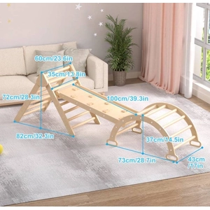 XJD 7-in-1 Toddler Triangle Set