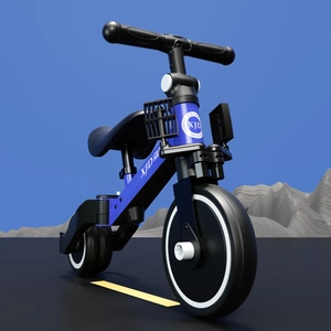 XJD 3-in-1 Kids Tricycle in Four Colors