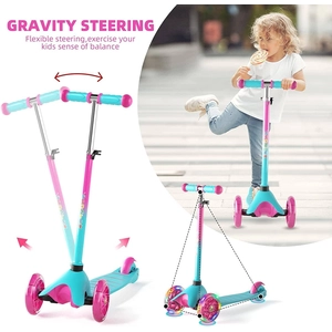 XJD Colorful Kids Scooter Light Green