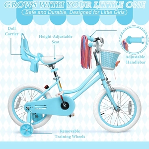 XJD Girls Bike Blue