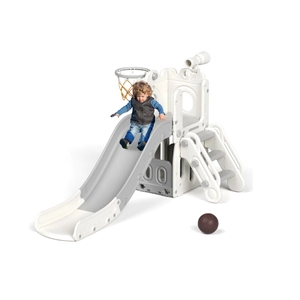 XJD Kids Slide Small Model-White 5-in-1