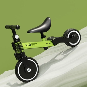 XJD 3-in-1 Kids Trike Green