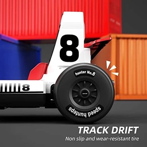 XJD Kids Electric Go Kart White for Ages 3–8