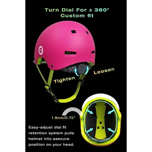 XJD Kids Bicycle Helmet Rose