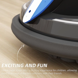XJD Toddler Bumper Car Black
