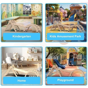 XJD 7-in-1 Toddler Triangle Set