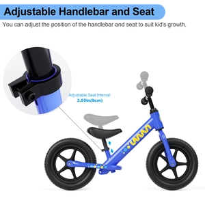 XJD Children's Height-Adjustable Balance Bike