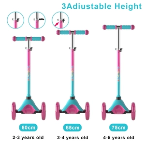 XJD Colorful Kids Scooter Light Green