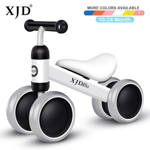 XJD Mini Balance Bike for Toddlers 18m–4y White