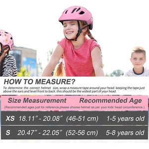 XJD Kids Bike Helmet Pink
