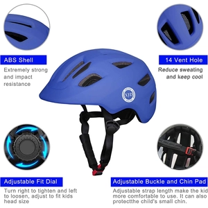 XJD Kids Bike Helmet Blue
