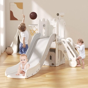 XJD Kids Slide Small Model-White 5-in-1