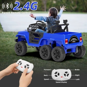 XJD Kids Electric Ride-On Truck Blue